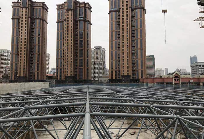 仙桃螺栓球网架结构